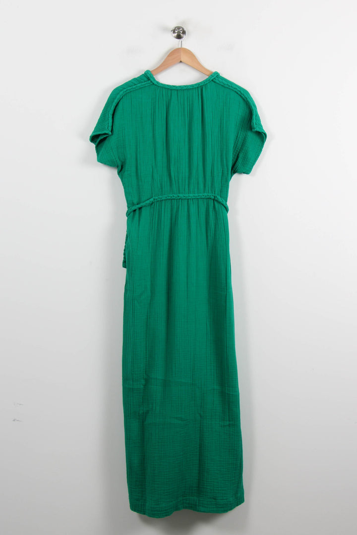 Robe Longue Verte - Taille S/36 de la marque La Fée Maraboutée | PARAD72262 - Vendu par Paradigme - Image 4
