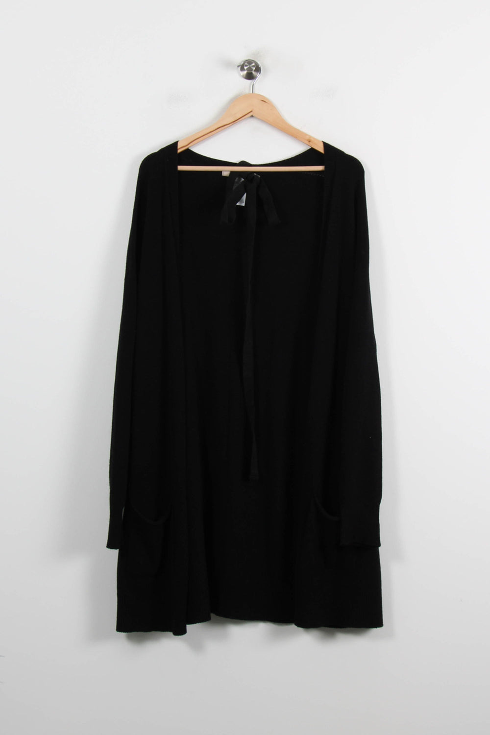 Cardigan Noir - Taille L/40 de la marque La Fée Maraboutée | PARAD72264 - Vendu par Paradigme - Image 2