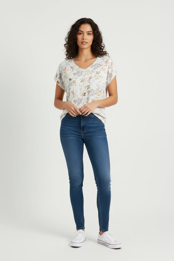 Blouse Multicolore - Taille L/40 de la marque La Fée Maraboutée | PARAD72266 - Vendu par Paradigme - Image 1