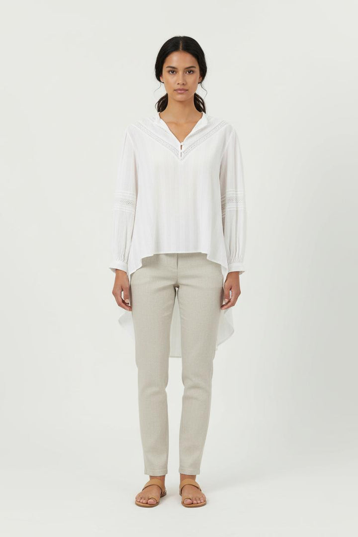 Blouse Blanche - Taille L/40 de la marque La Fée Maraboutée | PARAD72270 - Vendu par Paradigme - Image 1