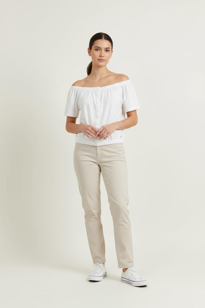 Blouse Blanche - Taille XS/34 de la marque Des petits hauts | PARAD72273 - Vendu par Paradigme - Image 1