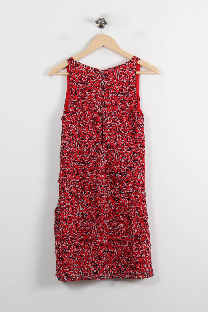 Robe Portefeuille Rouge et Noir - Taille XS/34 de la marque IKKS | PARAD72276 - Vendu par Paradigme - Image 4