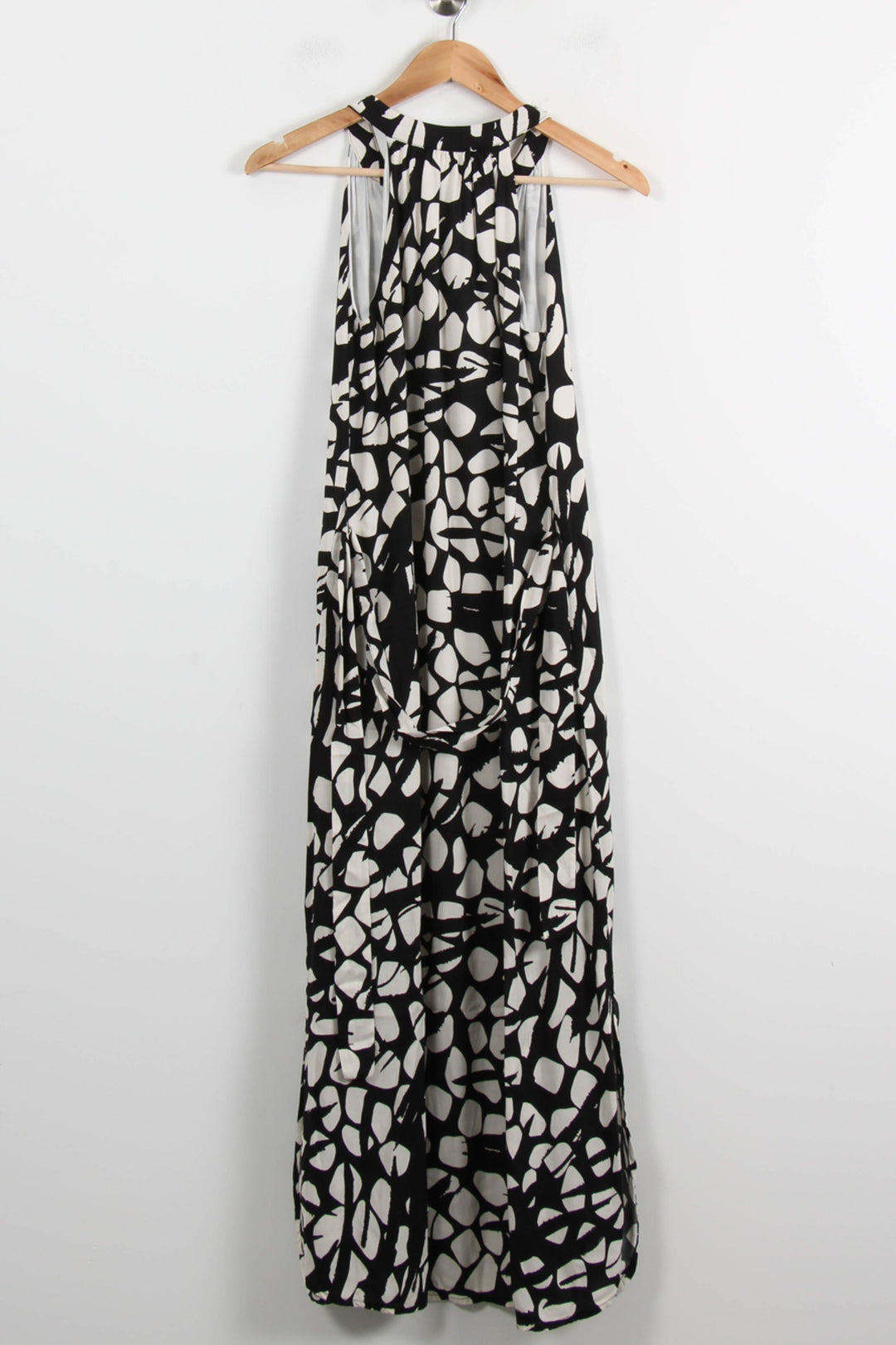 Robe Longue Noire et Blanche - Taille S/36 de la marque La Fée Maraboutée | PARAD72288 - Vendu par Paradigme - Image 4