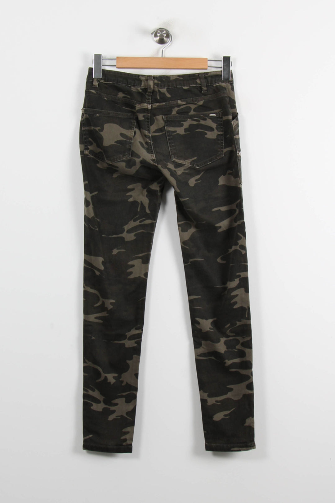 Pantalon Cargo Camouflage Multicolore - Taille S/36 de la marque IKKS | PARAD72293 - Vendu par Paradigme - Image 4