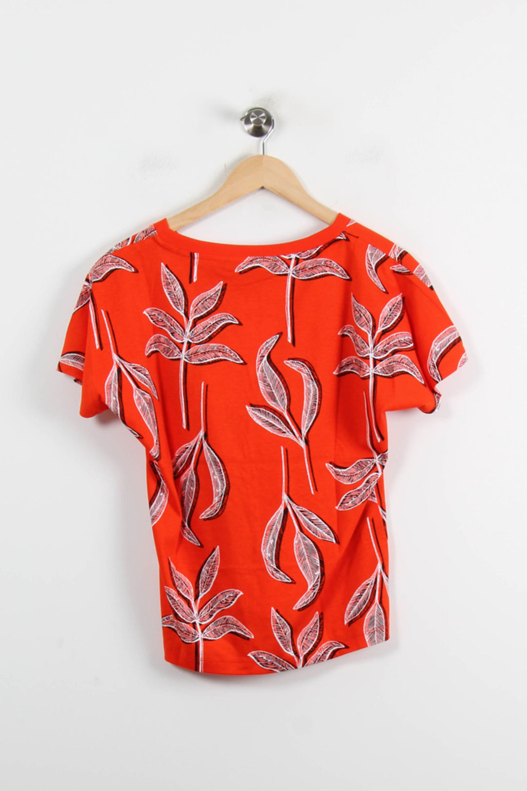 Tee-shirt Orange et Blanc - Taille S/36 de la marque Comptoir des Cotonniers | PARAD72294 - Vendu par Paradigme - Image 4