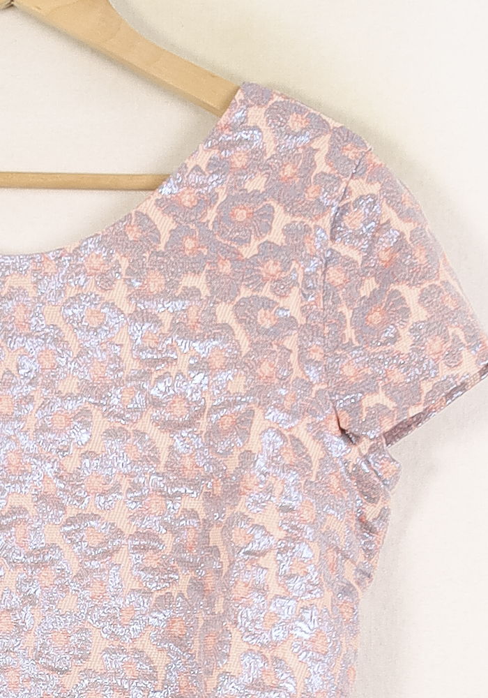 Top Rose et Argenté - Taille L/40 de la marque Maison Lemoine | PARAD72298 - Vendu par Paradigme - Image 3