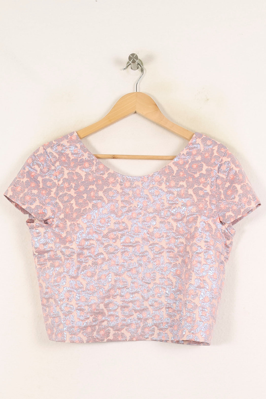 Top Rose et Argenté - Taille L/40 de la marque Maison Lemoine | PARAD72298 - Vendu par Paradigme - Image 2