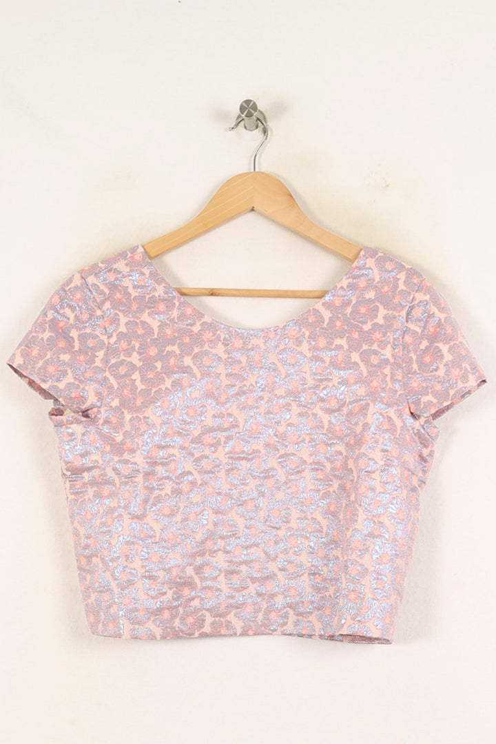 Top Rose et Argenté - Taille L/40 de la marque Maison Lemoine | PARAD72298 - Vendu par Paradigme - Image 2