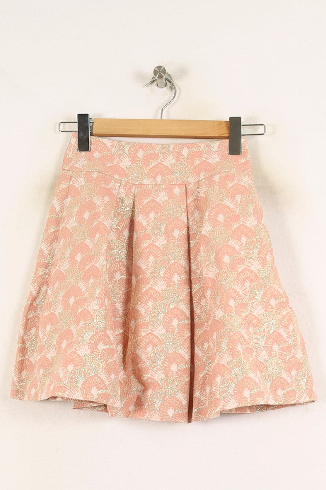 Jupe Patineuse Rose et Doré - Taille XS/34 de la marque Maison Lemoine | PARAD72299 - Vendu par Paradigme - Image 2