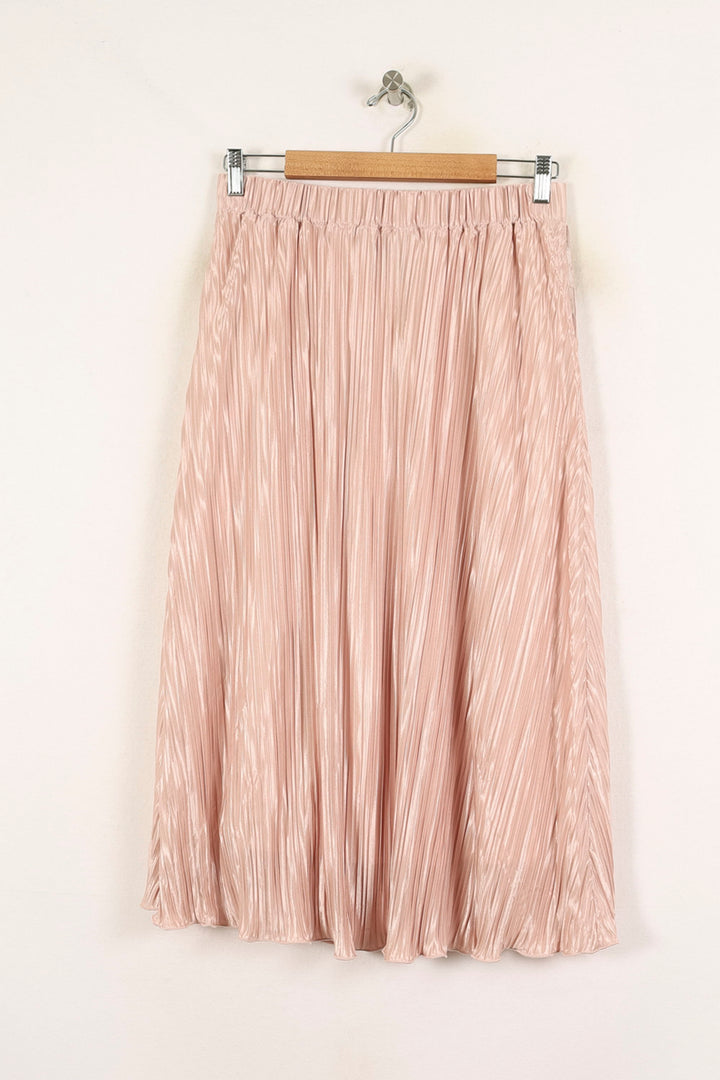 Jupe Plissée Rose - Taille XL/42 de la marque Maison Lemoine | PARAD72301 - Vendu par Paradigme - Image 4