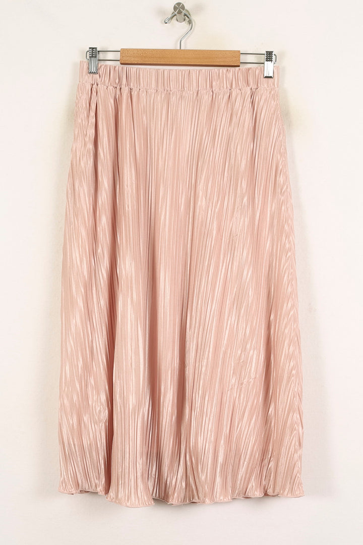 Jupe Plissée Rose - Taille XL/42 de la marque Maison Lemoine | PARAD72301 - Vendu par Paradigme - Image 2