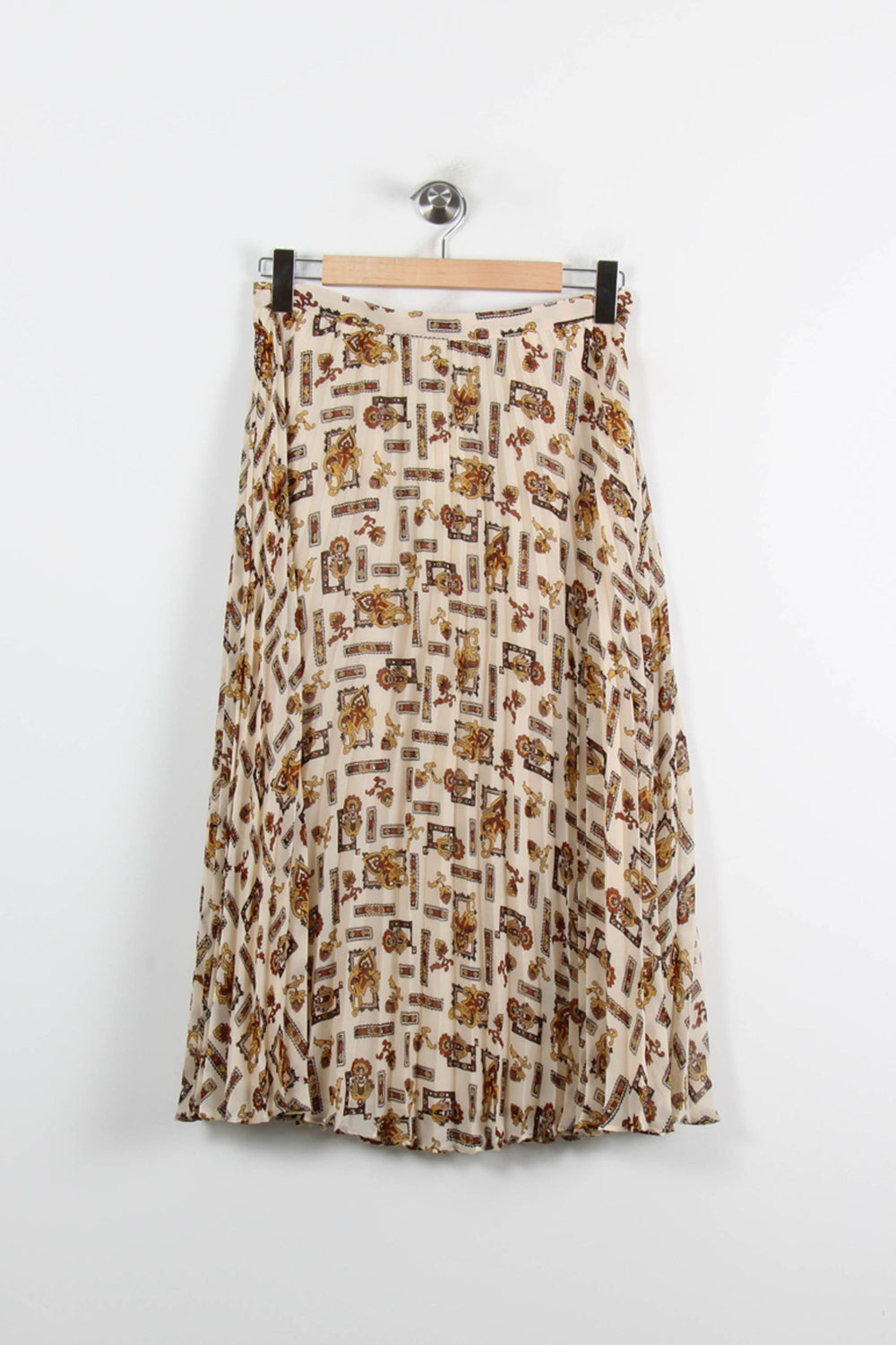 Jupe Plissée Multicolore - Taille L/40 de la marque Claudie Pierlot | PARAD72302 - Vendu par Paradigme - Image 2