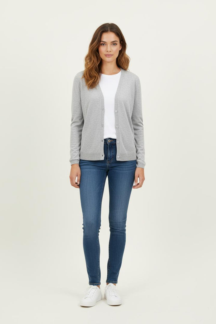 Cardigan Gris - Taille XS/34 de la marque Caroll | PARAD72308 - Vendu par Paradigme - Image 1