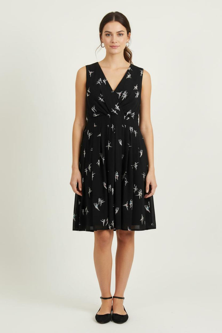 Robe Noire et Blanche - Taille XL/42 de la marque La Fée Maraboutée | PARAD72317 - Vendu par Paradigme - Image 1