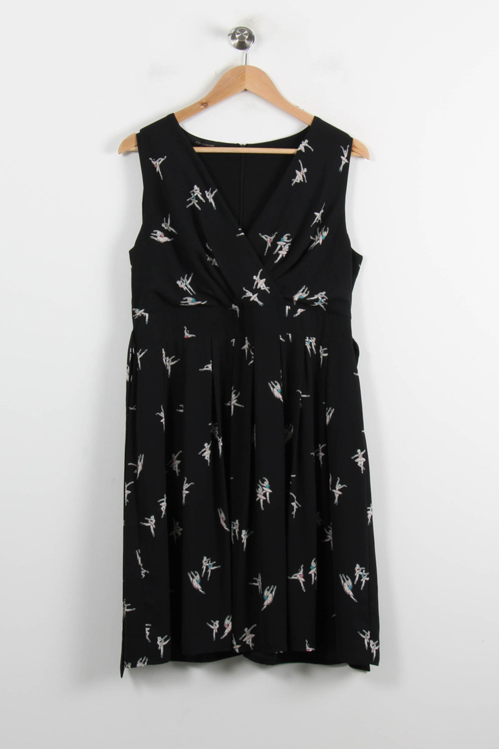 Robe Noire et Blanche - Taille XL/42 de la marque La Fée Maraboutée | PARAD72317 - Vendu par Paradigme - Image 2