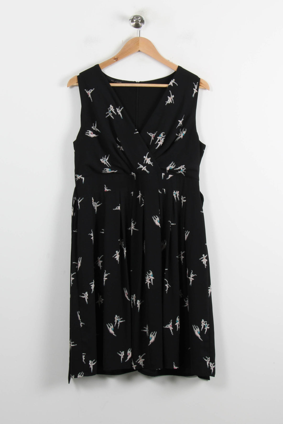 Robe Noire et Blanche - Taille XL/42 de la marque La Fée Maraboutée | PARAD72317 - Vendu par Paradigme - Image 2