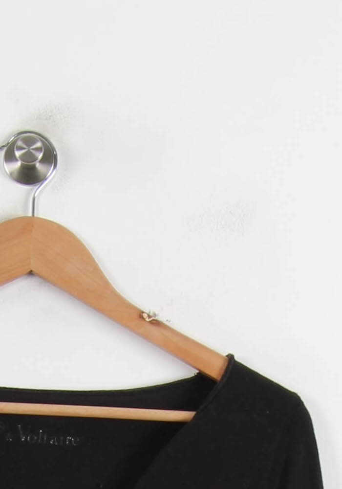 T-shirt Manches Longues Noir - Taille S/36 de la marque Zadig&Voltaire | PARAD72318 - Vendu par Paradigme - Image 3