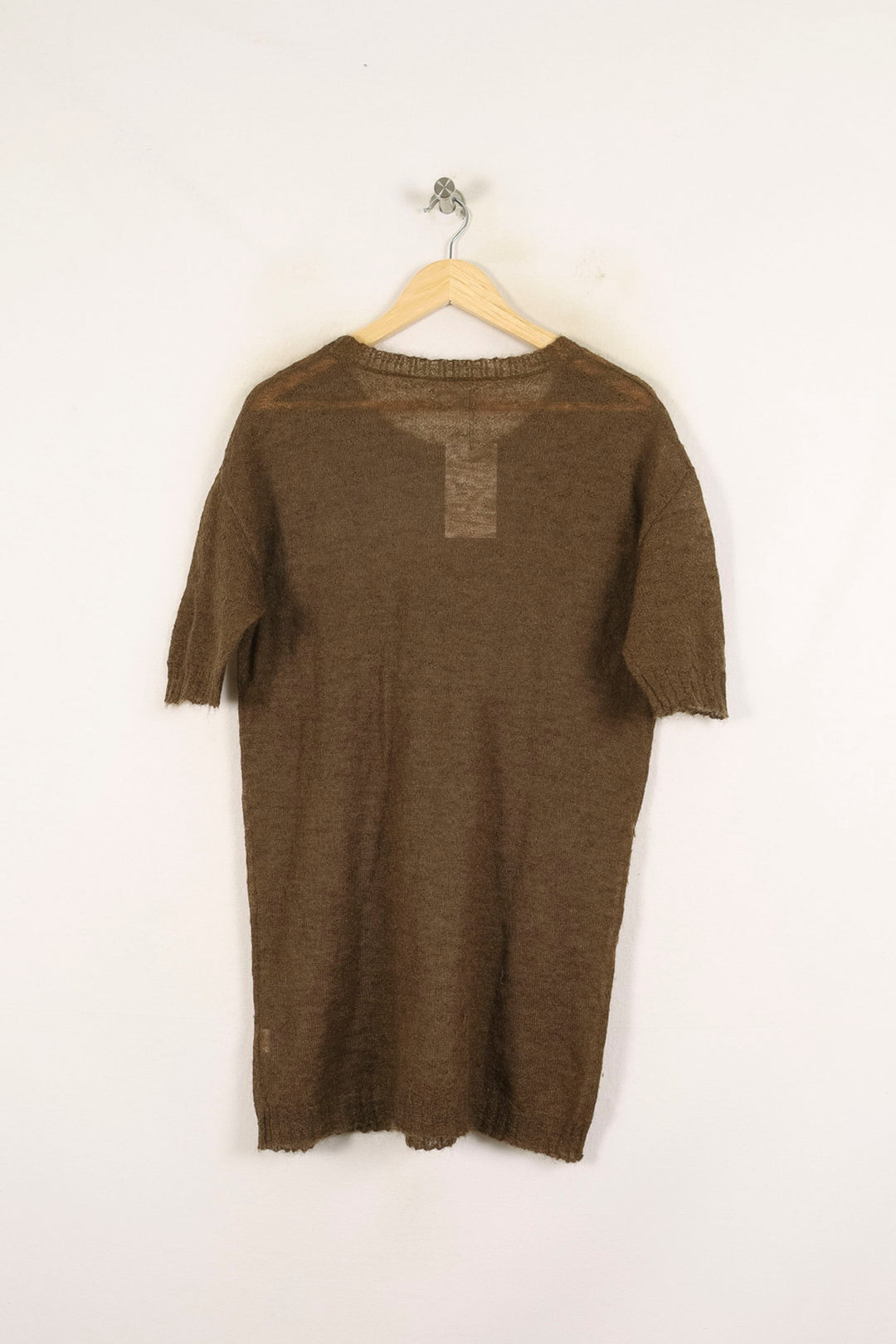 Pull Marron - Taille S/36 de la marque American Vintage | PARAD72320 - Vendu par Paradigme - Image 4