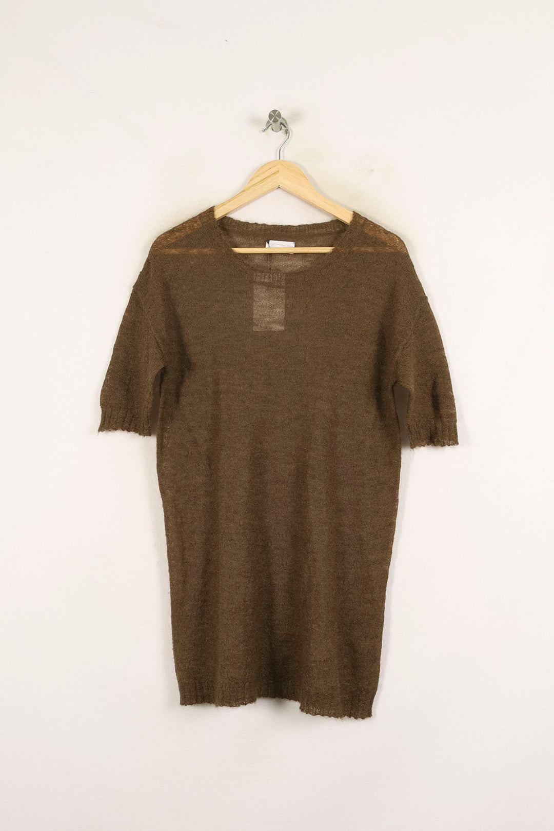 Pull Marron - Taille S/36 de la marque American Vintage | PARAD72320 - Vendu par Paradigme - Image 2