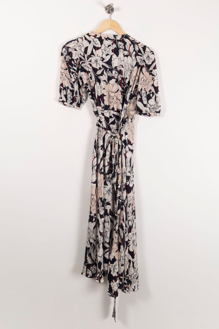 Robe Longue Noire et Blanche - Taille S/36 de la marque Tara Jarmon | PARAD72325 - Vendu par Paradigme - Image 4