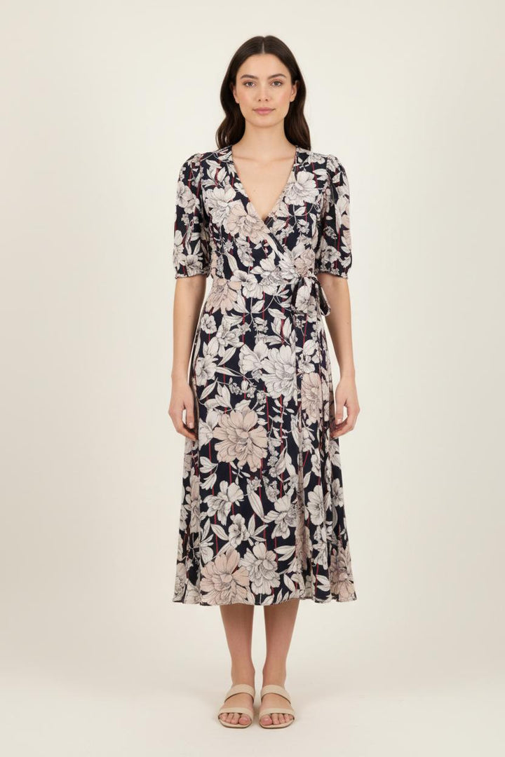 Robe Longue Noire et Blanche - Taille S/36 de la marque Tara Jarmon | PARAD72325 - Vendu par Paradigme - Image 1