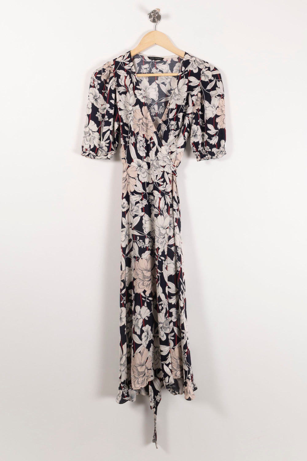 Robe Longue Noire et Blanche - Taille S/36 de la marque Tara Jarmon | PARAD72325 - Vendu par Paradigme - Image 2