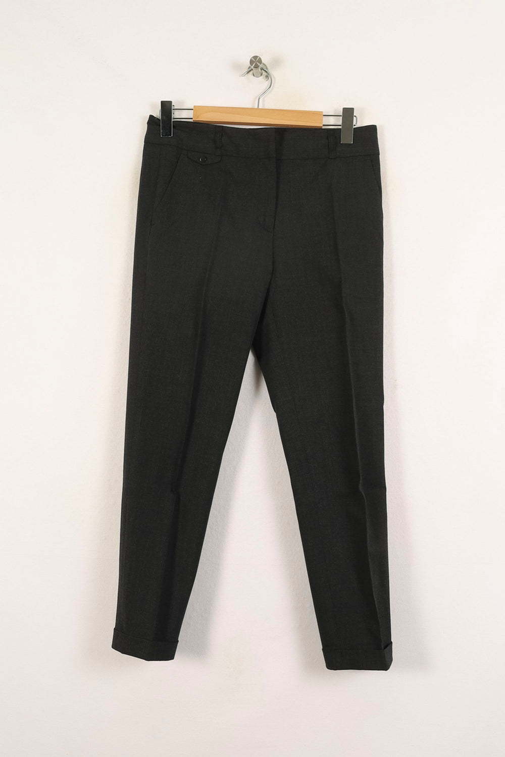Pantalon Gris - Taille M/38 de la marque Gerard Darel | PARAD72327 - Vendu par Paradigme - Image 2