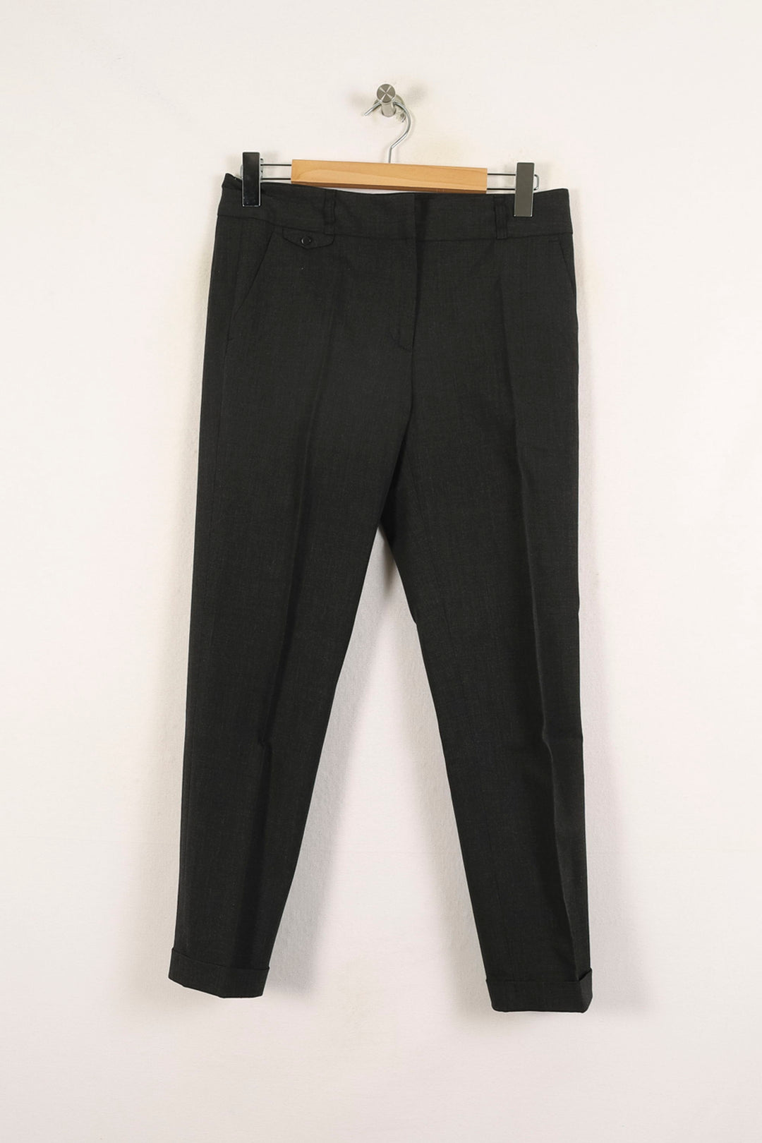 Pantalon Gris - Taille M/38 de la marque Gerard Darel | PARAD72327 - Vendu par Paradigme - Image 2