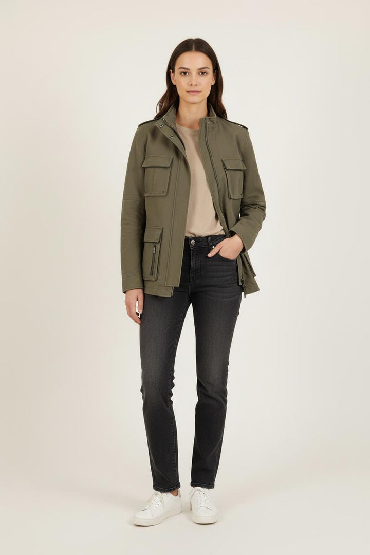 Veste Saharienne Verte - Taille L/40 de la marque ZAPA | PARAD72329 - Vendu par Paradigme - Image 1