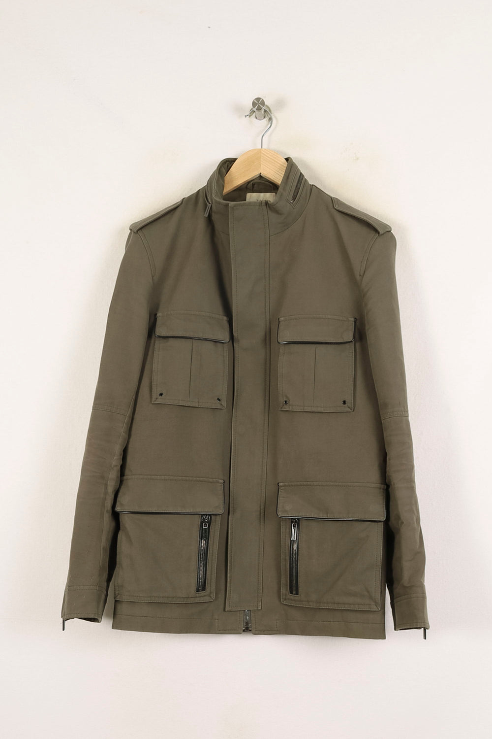 Veste Saharienne Verte - Taille L/40 de la marque ZAPA | PARAD72329 - Vendu par Paradigme - Image 2