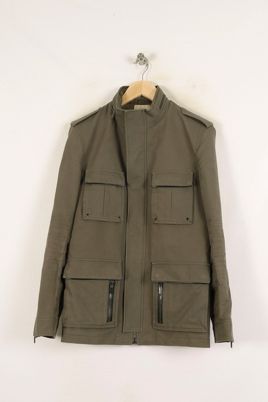 Veste Saharienne Verte - Taille L/40 de la marque ZAPA | PARAD72329 - Vendu par Paradigme - Image 2