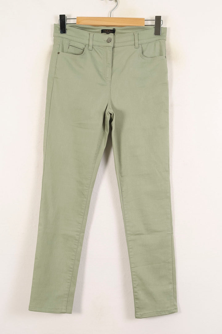 Jean Vert - Taille L/40 de la marque Caroll | PARAD72330 - Vendu par Paradigme - Image 2