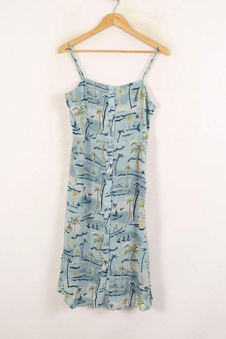 Robe Midi Bleue - Taille L/40 de la marque The Kooples | PARAD72346 - Vendu par Paradigme - Image 2