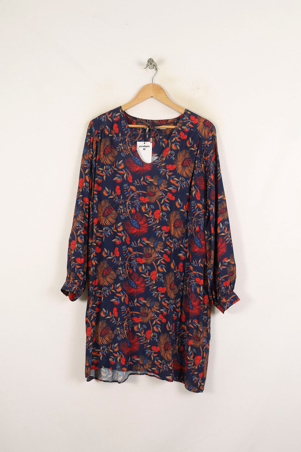 Robe Bleu et Rouge - Taille XL/42 de la marque La Fée Maraboutée | PARAD72352 - Vendu par Paradigme - Image 2