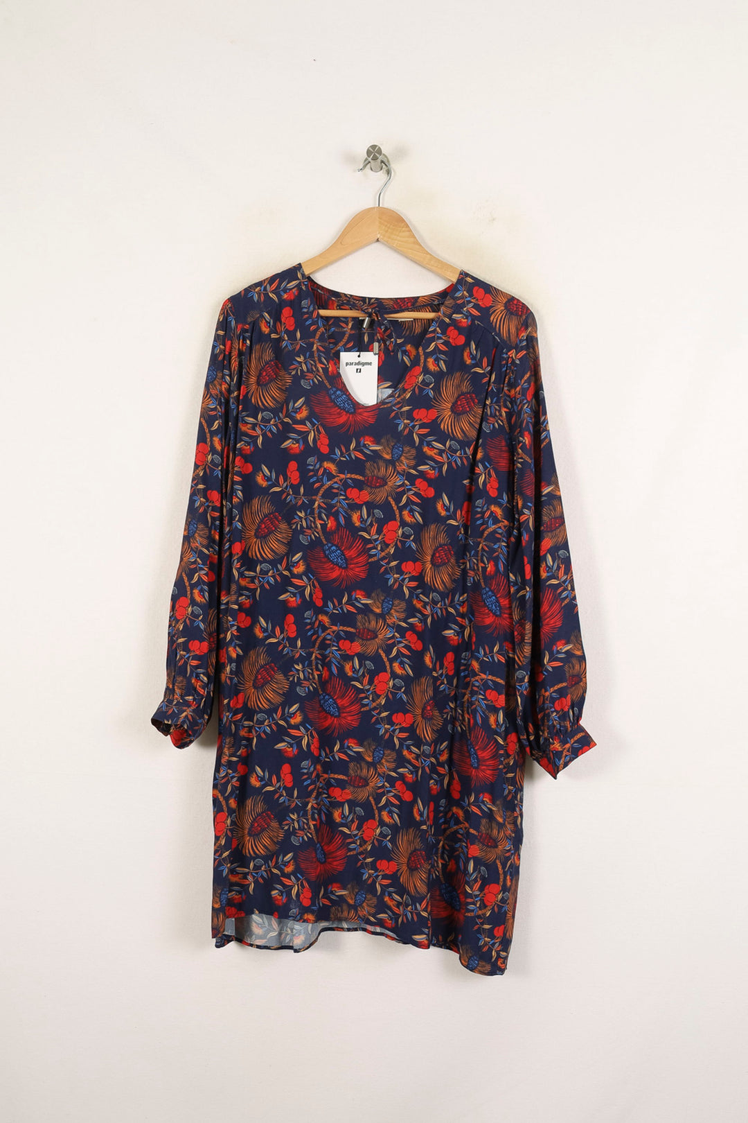 Robe Bleu et Rouge - Taille XL/42 de la marque La Fée Maraboutée | PARAD72352 - Vendu par Paradigme - Image 2