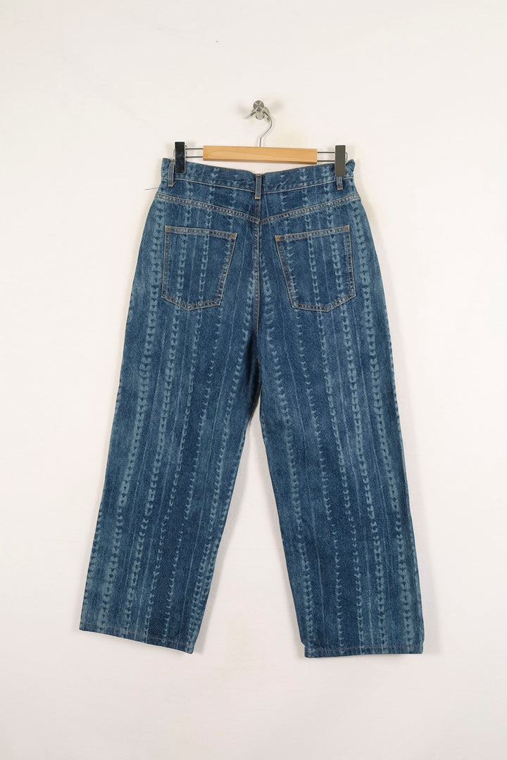 Jean Large Bleu - Taille L/40 de la marque Sandro | PARAD72374 - Vendu par Paradigme - Image 4