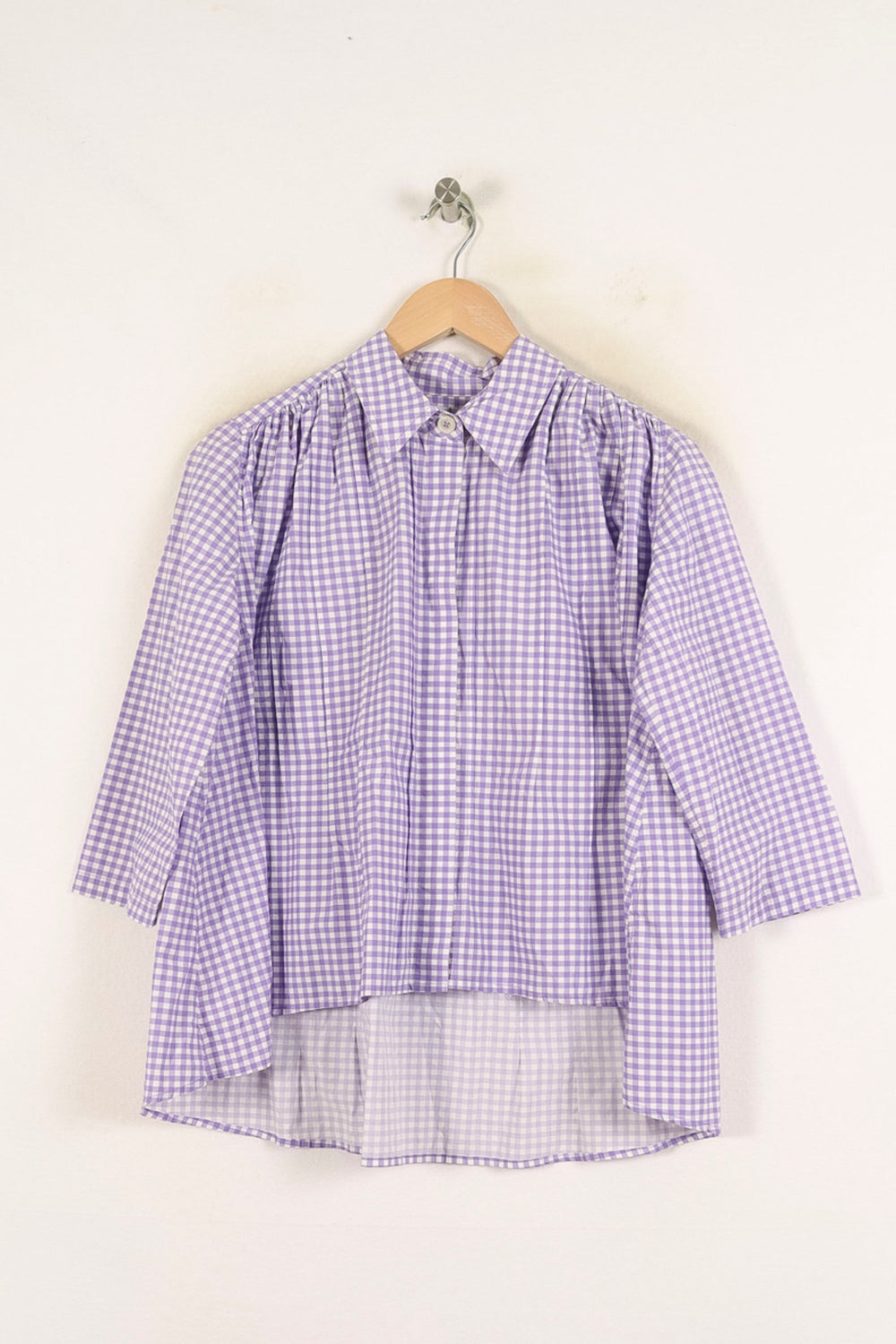 Chemise Violette et Blanche - Taille S/36 de la marque Laurence Bras | PARAD72375 - Vendu par Paradigme - Image 2