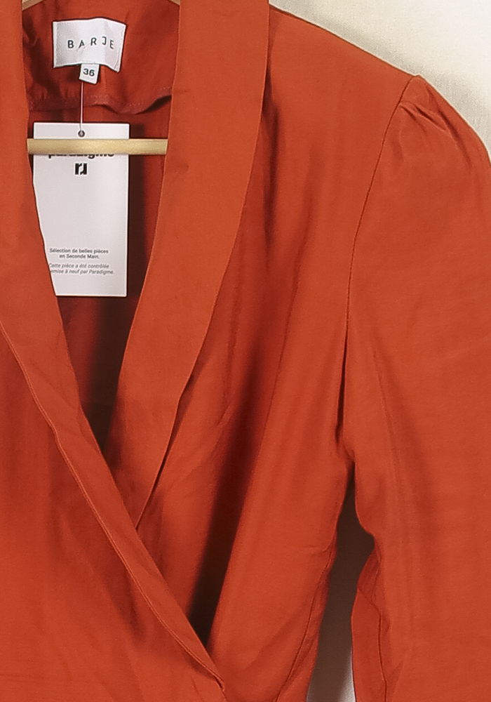 Veste Orange - Taille S/36 de la marque Barje | PARAD72377 - Vendu par Paradigme - Image 3