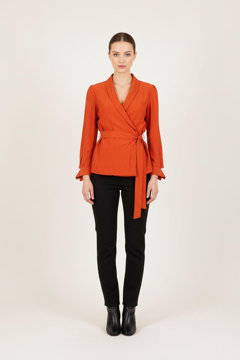 Veste Orange - Taille S/36 de la marque Barje | PARAD72377 - Vendu par Paradigme - Image 1