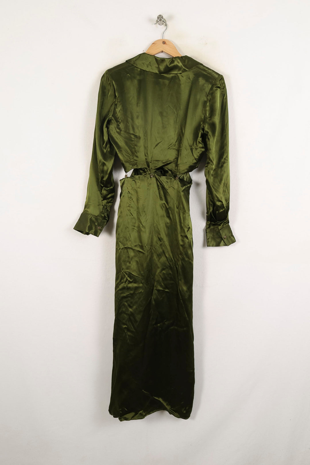 Robe Longue Verte - Taille S/36 de la marque Barje | PARAD72378 - Vendu par Paradigme - Image 4