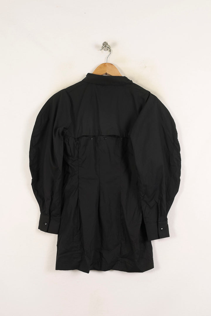 Robe Chemise Noire - Taille M/38 de la marque Barje | PARAD72381 - Vendu par Paradigme - Image 4