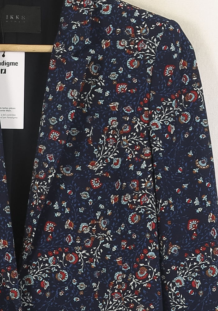 Veste Bleu et Rouge - Taille M/38 de la marque IKKS | PARAD72385 - Vendu par Paradigme - Image 3