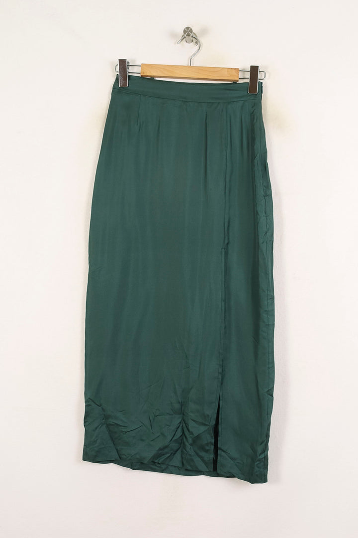 Jupe Longue Verte - Taille S/36 de la marque Barje | PARAD72386 - Vendu par Paradigme - Image 2