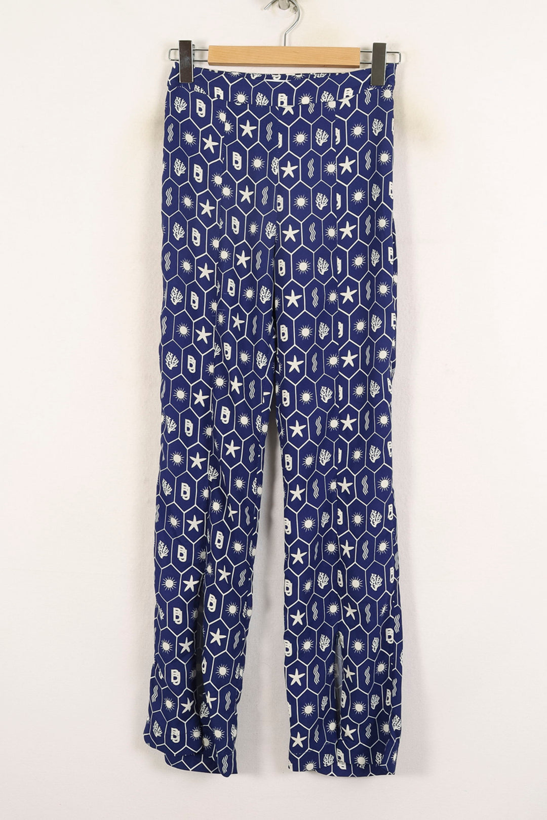 Pantalon Bleu et Blanc - Taille S/36 de la marque Barje | PARAD72391 - Vendu par Paradigme - Image 2