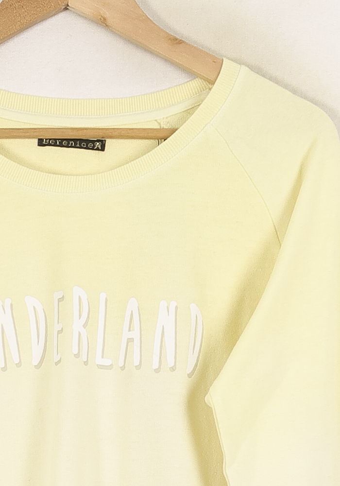 Sweatshirt Jaune - Taille S/36 de la marque Bérénice | PARAD72397 - Vendu par Paradigme - Image 3