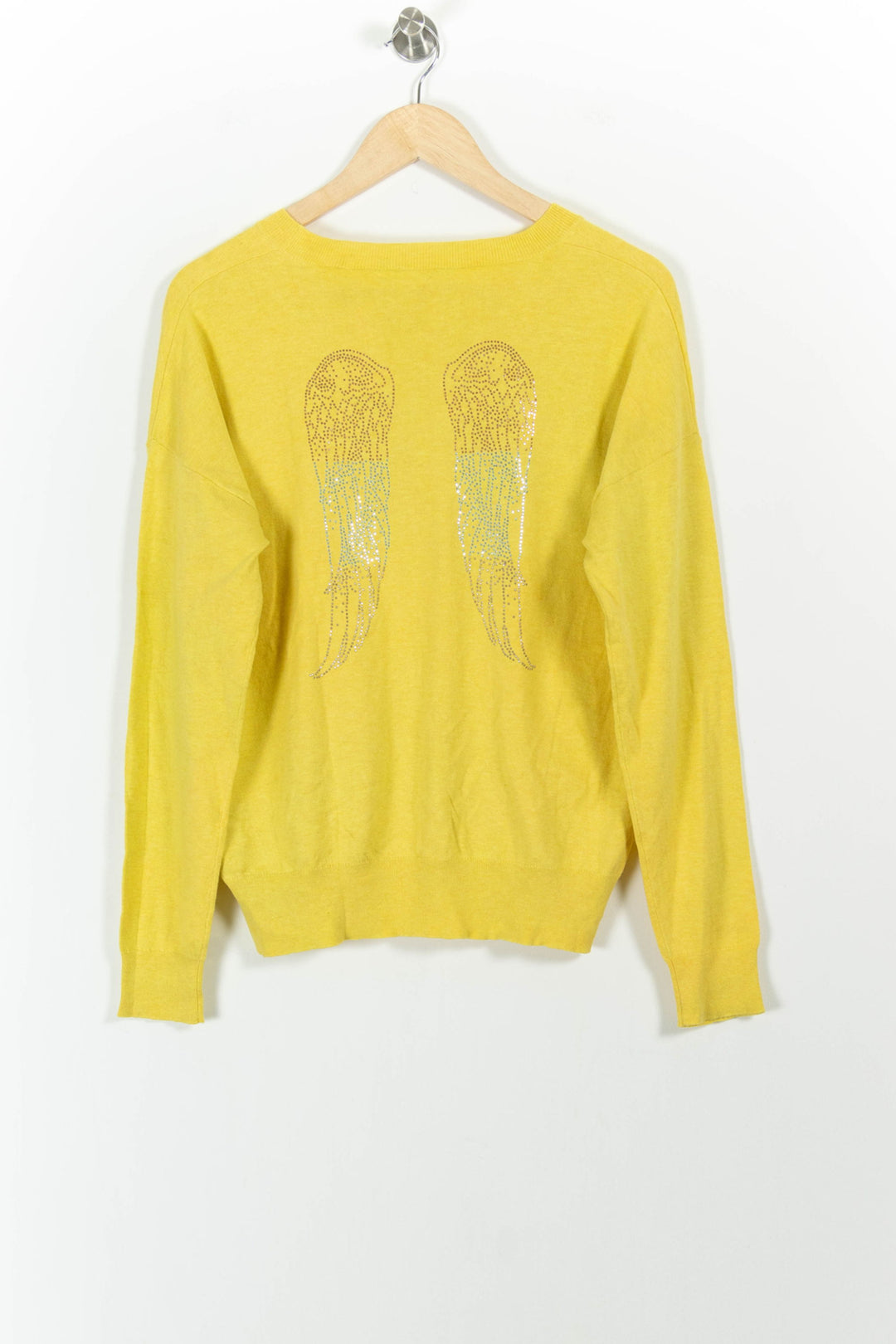 Pull Jaune - Taille S/36 de la marque Bérénice | PARAD72401 - Vendu par Paradigme - Image 4