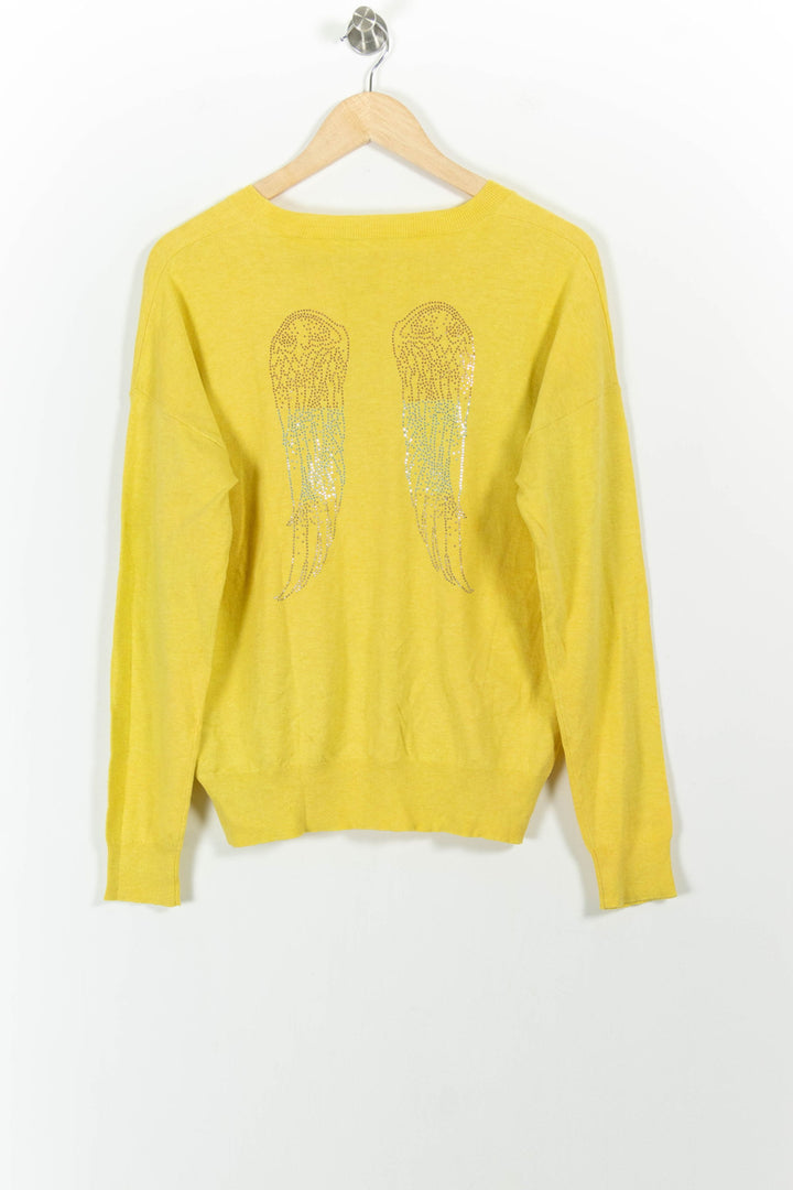 Pull Jaune - Taille S/36 de la marque Bérénice | PARAD72401 - Vendu par Paradigme - Image 4