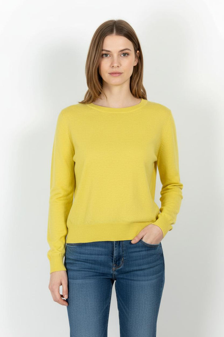 Pull Jaune - Taille S/36 de la marque Bérénice | PARAD72401 - Vendu par Paradigme - Image 1