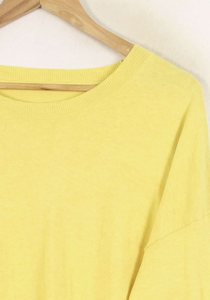 Pull Jaune - Taille S/36 de la marque Bérénice | PARAD72403 - Vendu par Paradigme - Image 3