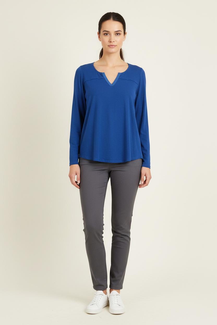 Blouse Bleue - Taille L/40 de la marque Comptoir des Cotonniers | PARAD72411 - Vendu par Paradigme - Image 1